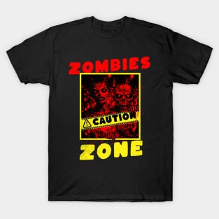 Crimson Terror: Zombies Zone T-Shirt